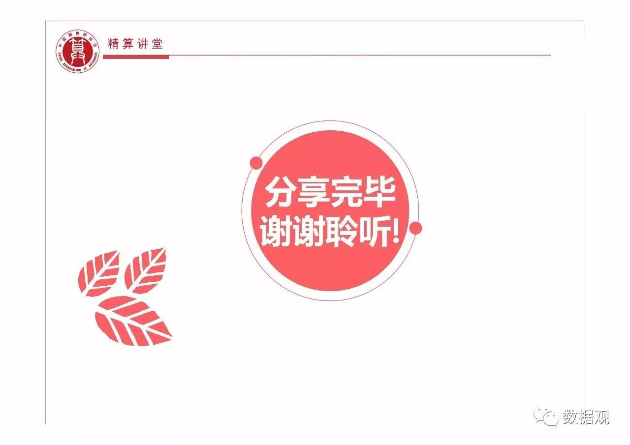 精算是统计学在保险业的应用！